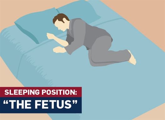 Kaj lahko o človeku pove njegov spalni položaj?