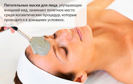 Hranljive obrazne maske